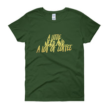 "A Little Nerd and A lot of Coffee" T-shirt
