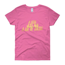 "A Little Nerd and A lot of Coffee" T-shirt